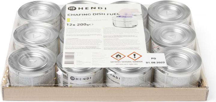 Image du produit Hendi Pâte à brûler pour chafing dish