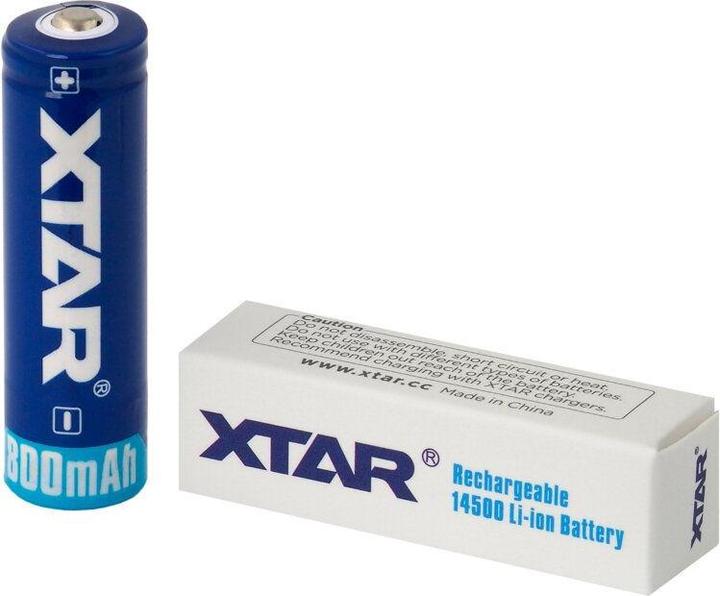 Actual product image Xtar 14500 AA (1 pcs., 14500, 800 mAh)