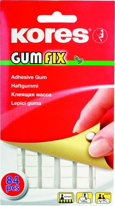 Actual product image Kores Gumfix adhesive rubber