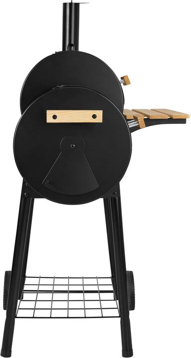 Immagine prodotto tectake Griglia a carbone di legna Fumatore (58 cm)