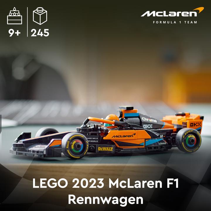 Image du produit LEGO McLaren Formule 1 Voiture de course 2023 (76919, LEGO Speed Champions)