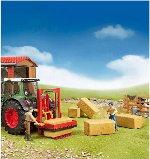 Actual product image Bruder 4 square bales