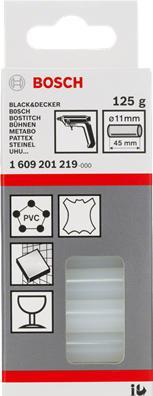 Immagine prodotto Bosch Professional Zubehör Adesivo a caldo, 11 x 200 mm, 10000 g
