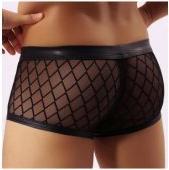 Paris Hollywood Boxer noir transparent - Small (S)