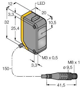 Image du produit Turck Capteur optoélectronique (12 m)
