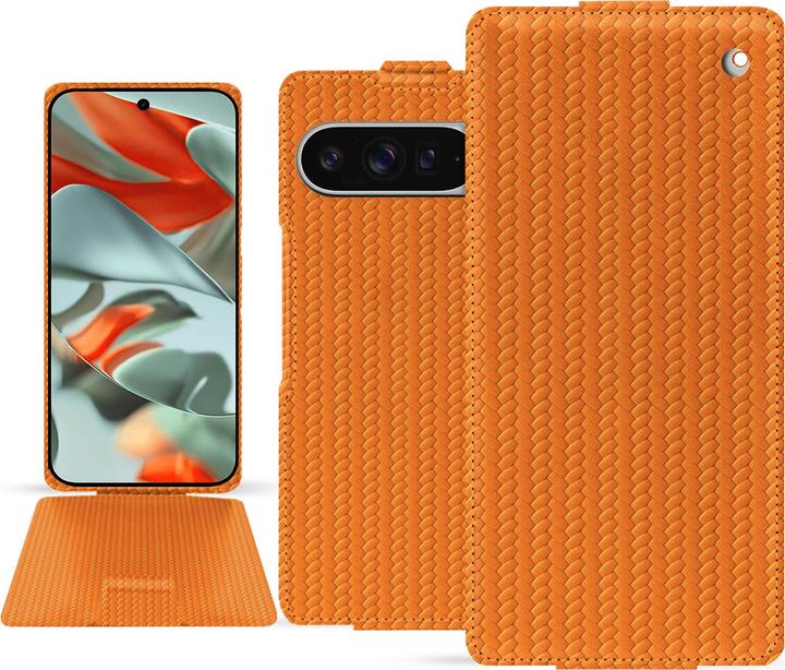 Actual product image Noreve Vertical leather shell (Google Pixel 9 Pro XL)