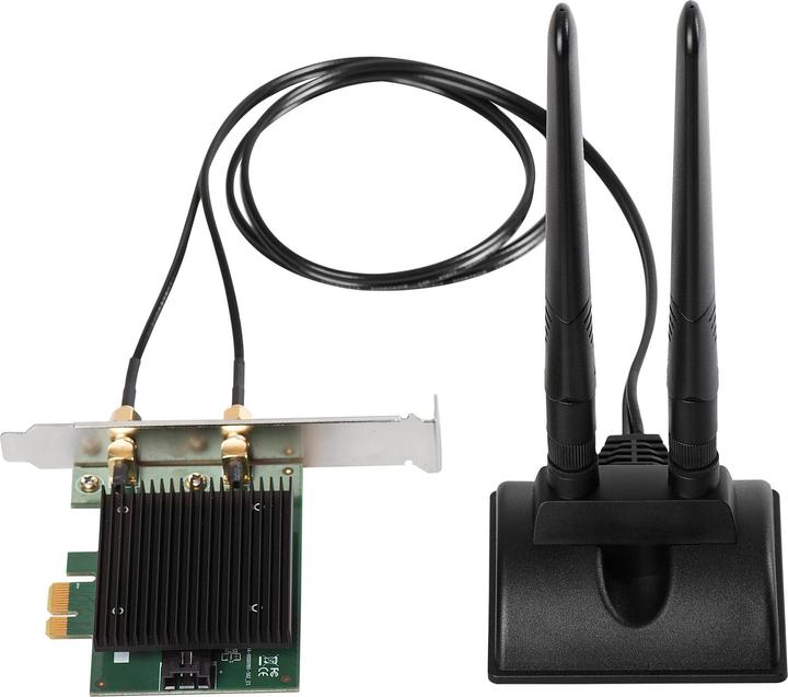 Actual product image edimax WLAN-AX PCIe Adapter EW-7833AXP, WiFi-6 & BT5 (PCI-E x1)