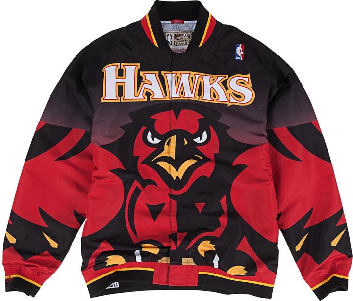 Mitchell & Ness Giacca da riscaldamento Nba Authentic Atlanta Hawks (L)