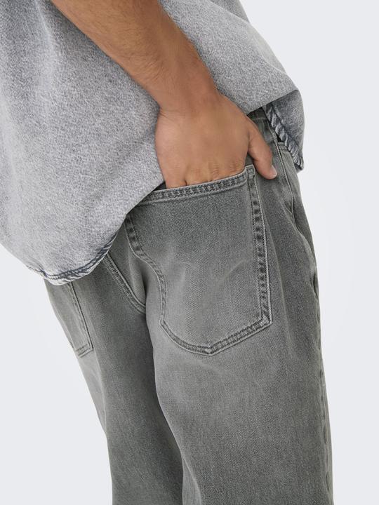 Produktbild Only & Sons ONSYOKE Mittlere Taille Verjüngt Jeans Relaxed Fit Jeans (34)