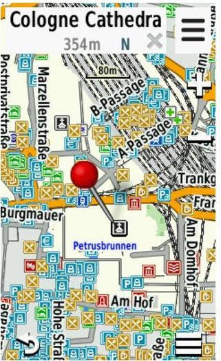 Actual product image Garmin Europe cycle map micro SD/SD