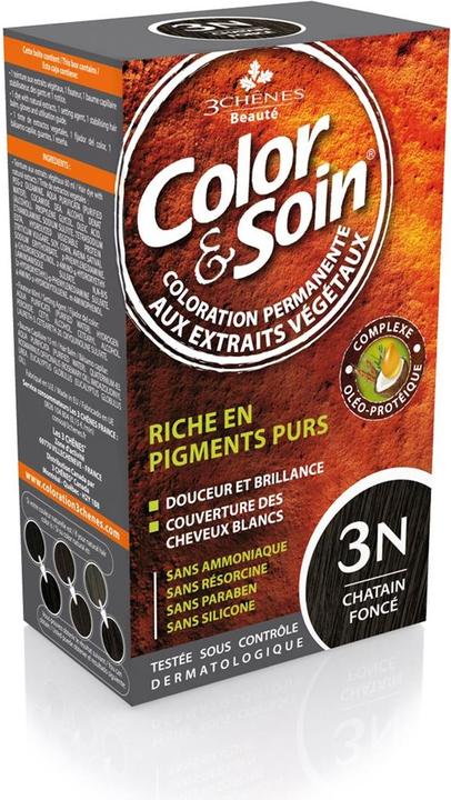 Actual product image 3 Chênes Coloration 3N châtain foncé (3N châtain foncé)