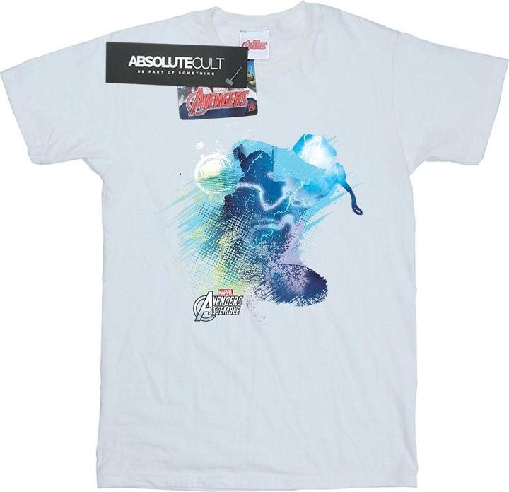 Actual product image Mens Thor Art Burst T-Shirt (XXL)