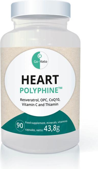 Image du produit Swiss point of care Resvératrol, OPC, CoQ10 : polyphines Bon pour le COEUR x90 (90 pièce(s), 74 g)