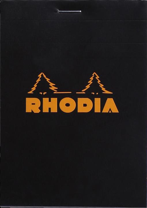 Actual product image Rhodia Blocks stapled 80g Basics (A1, Checked, Soft cover)