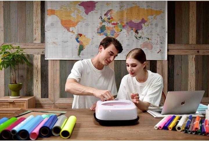 Image du produit Loklik Easy Heat Press *pink* (presse à chaleur facile)