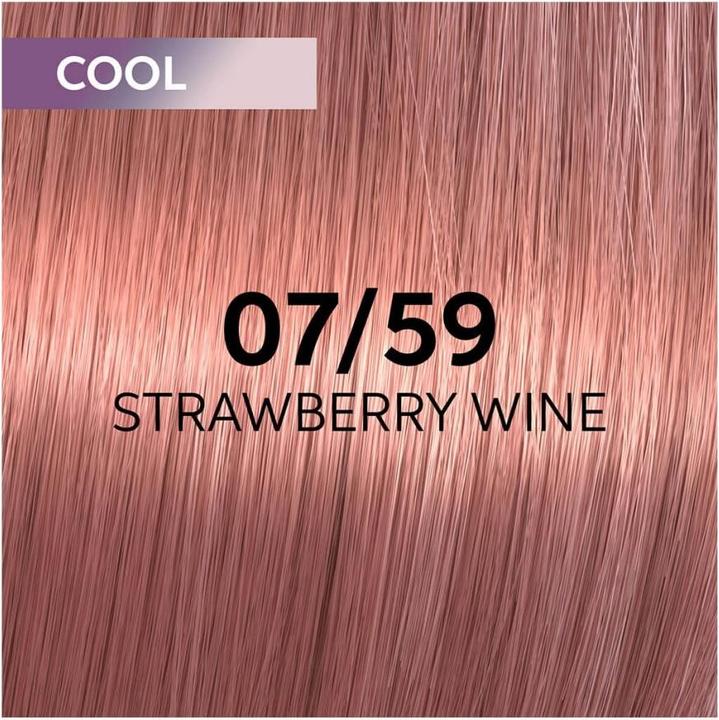 Actual product image Wella Shinefinity (07, 59 - Strawberry Wine)