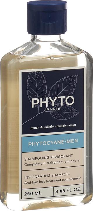 Phyto Phytocyane Men Shampoo Fl 250 ml (250 ml, Flüssiges Shampoo)