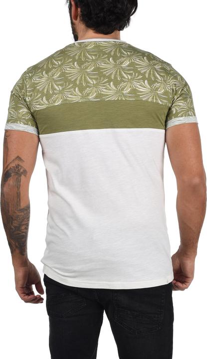 Immagine prodotto Solid Florian T-Shirt Con Disegno Maglietta A Manica Corta Da Uomo Con Girocollo In Cotone 100% (L)
