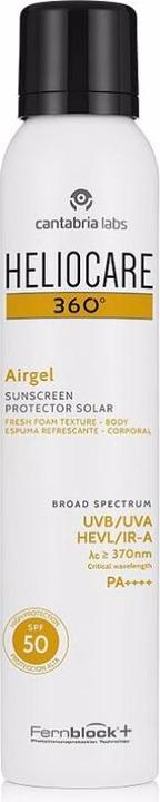 Image du produit Heliocare 360º SPF50 air gel 200 ml (Crème solaire visage, SPF 50, 200 ml)