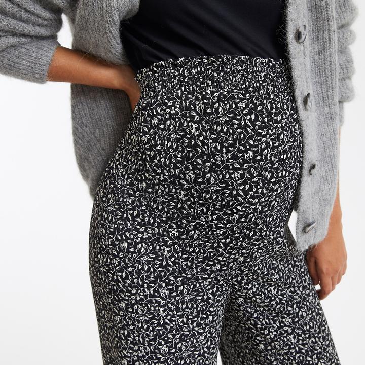 Image du produit La Redoute Collections Pantalon de grossesse large et taille haute (32)