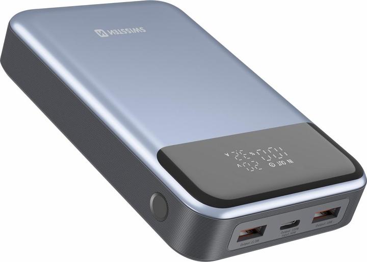 Swissten POWER BANK 20000 mAh 100W POWER DELIVERY PRO NOTEBOOKY (20000 mAh, 100 W, 100 Wh)