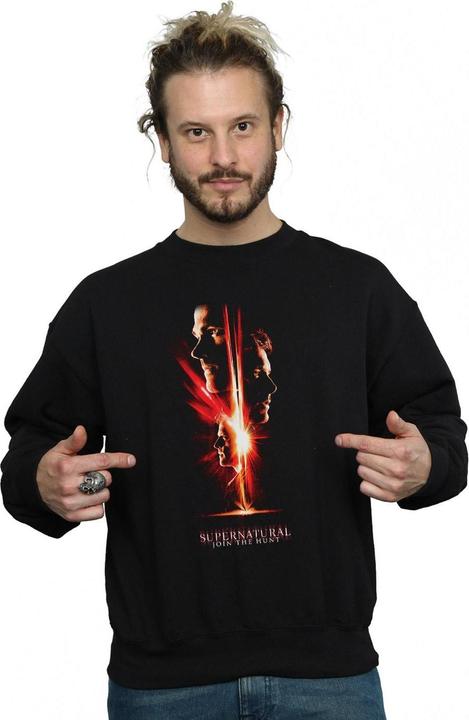 Actual product image Supernatural Mens Dawn Of Darkness Sweatshirt (L)