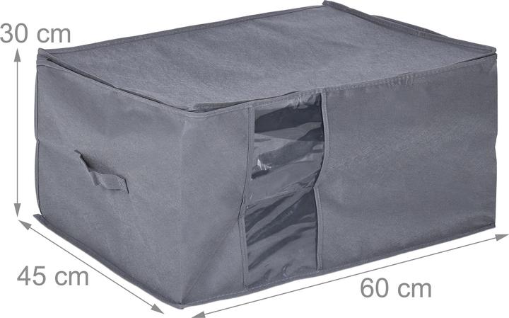 Image du produit Relaxdays Sac de rangement (60 x 45 x 30 cm)