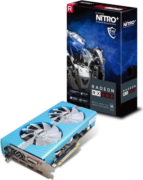 Produktbild Sapphire Radeon RX580 Nitro+ Special Edition (8 GB)