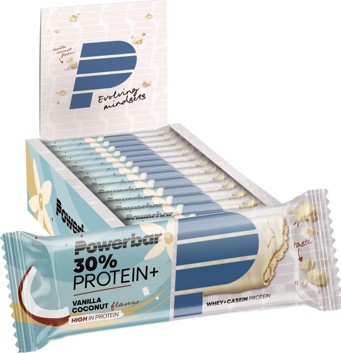 Image du produit Powerbar ProteinPlus 30% de protéines (Vanille, Noix de coco, 15 pcs, 825 g)