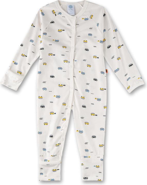 Image du produit Sanetta Barboteuse blanc/à petits motifs (74)