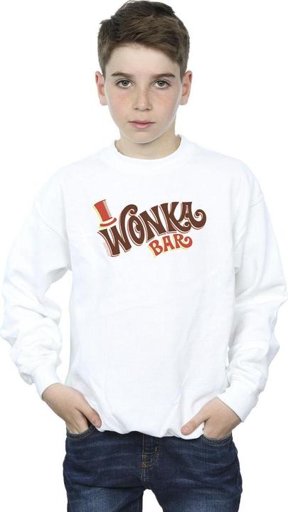 Produktbild Willy Wonka & the Chocolate Factory Bar Logo Sweatshirt Jungen (140, 146)