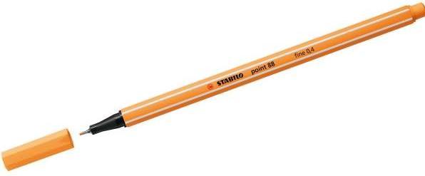 Actual product image STABILO point 88 Fineliner (Papaya, 1 x)