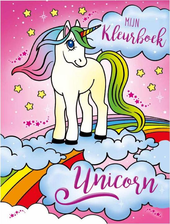 Actual product image My Unicorn Colouring Book