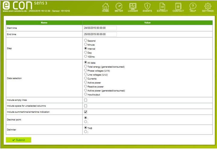Produktbild Drehstromzähler mit Wandleranschluss sol