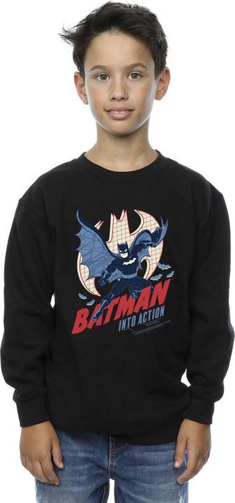 Produktbild Batman Into Action Sweatshirt Jungen (140, 146)