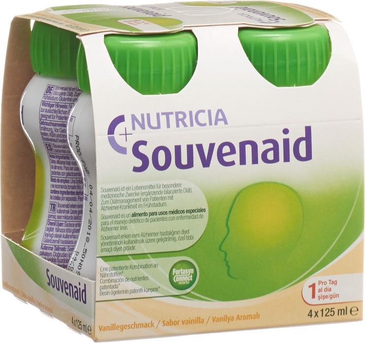 Image du produit Nutricia Trinknahrung Vanilla (Vanille, 4 pcs, 610 g)