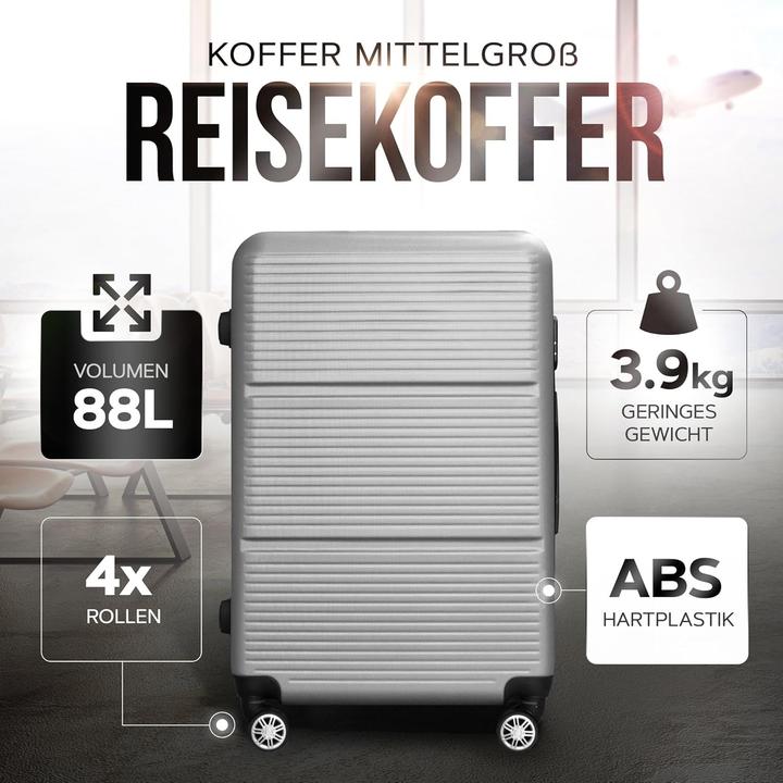 Produktbild DS-Lux Hartschalen-Koffer (88 l, M (50 - 90l))