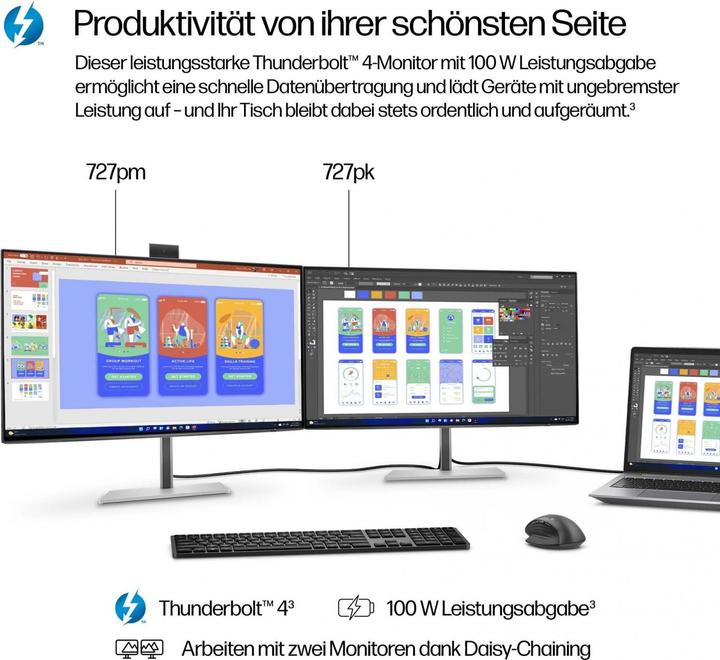 Image du produit HP 727pk Écran d'accueil (3840 x 2160 pixels, 27")