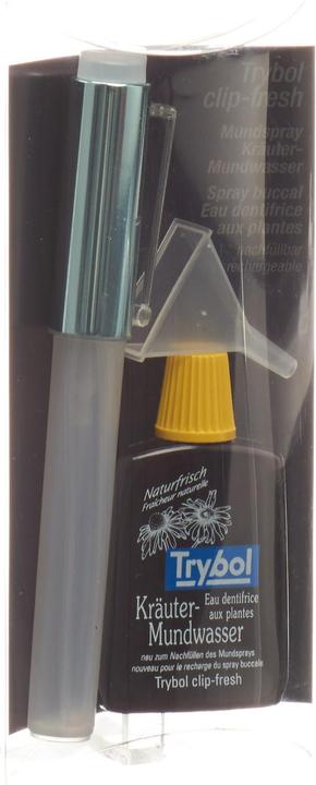 Trybol Mundspr clip fresh blau 8ml Mundwasser 20ml (20 ml, Mundwasser)