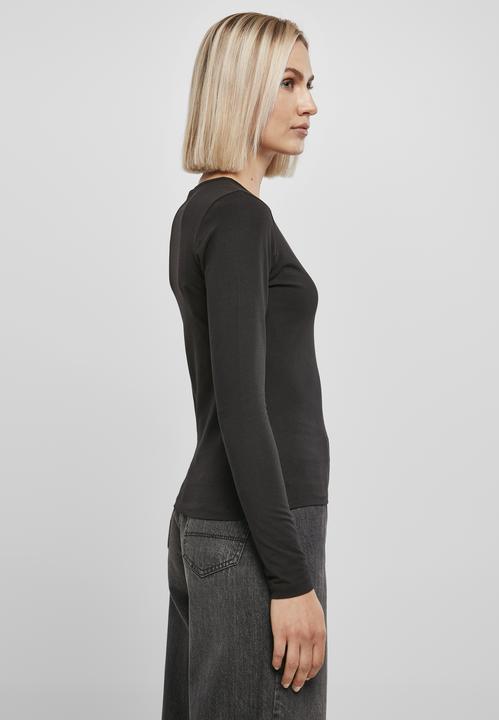 Immagine prodotto Urban Classics Donna Organic Keyhole Longsleeve (4XL)