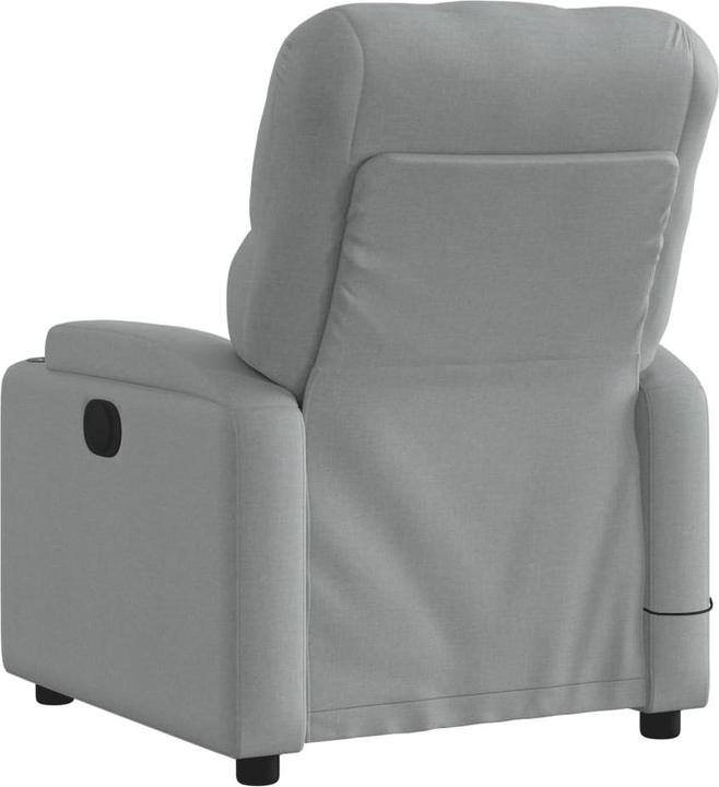Produktbild VidaXL Massagesessel Hellgrau Stoff,Farbe: Hellgrau,Material: Stoff
