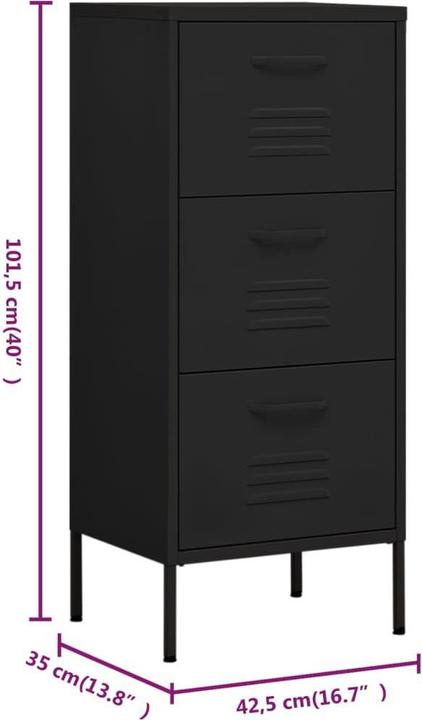Actual product image VidaXL Nalren (42.5 x 35 x 101.5 cm)