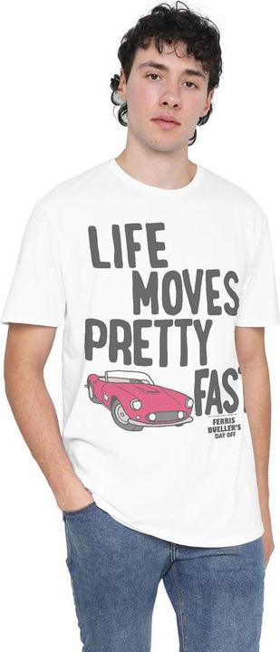 Immagine prodotto Ferris Bueller´s Day Off Ferris Bueller's Day Off Slow Down Maglietta Uomo (4XL)