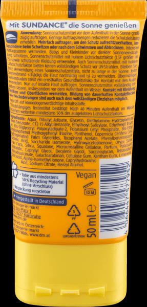 Produktbild dm Sundance Sonnenfluid (Sonnencreme, SPF 50, 50 ml)