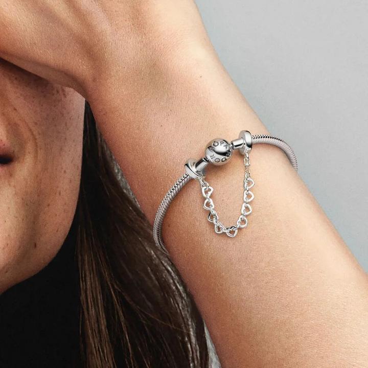 Immagine prodotto Pandora Verbundene Herzen Komfortkette (Argento 925)