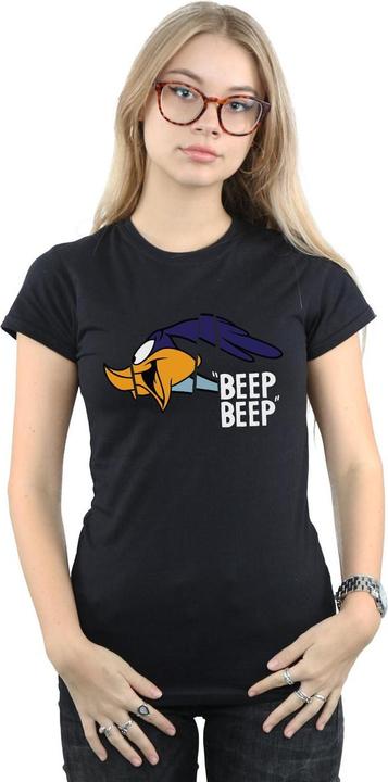 Image du produit Looney Tunes T-shirt en coton Beep Beep Road Runner Femme/Ladies (L)