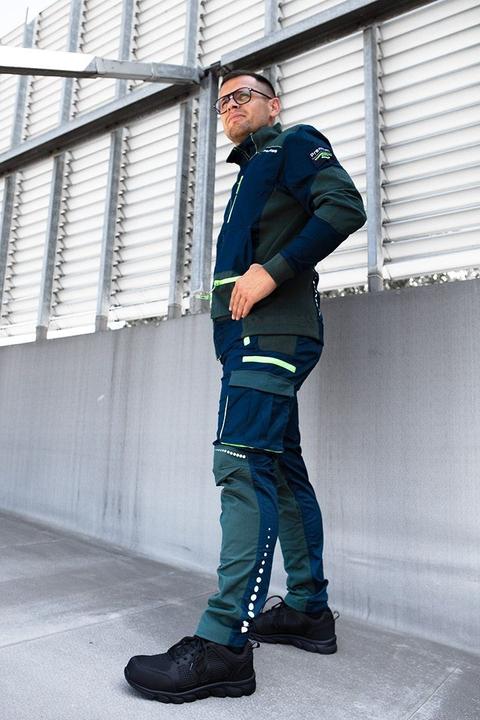 Produktbild Topex Premium Arbeitslatzhose mit reflektierenden Elementen, Cordura Verstärkung M (M)