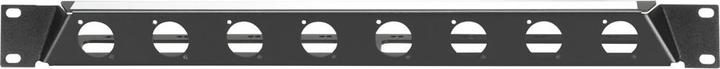 Immagine prodotto Adam Hall 9inch Parts 9inch Angled Rack Panel per 8x Sockets (Accessori)