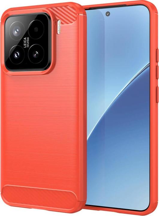 Actual product image Cover-Discount Xiaomi 15 - Metall Carbon Look Hülle (Xiaomi 15)