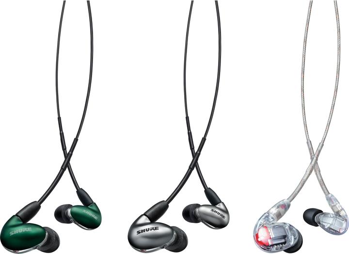 Image du produit Shure Écouteurs intra-auriculaires SE846 2ème génération - Transparent (pas de réduction du bruit, Filaire)